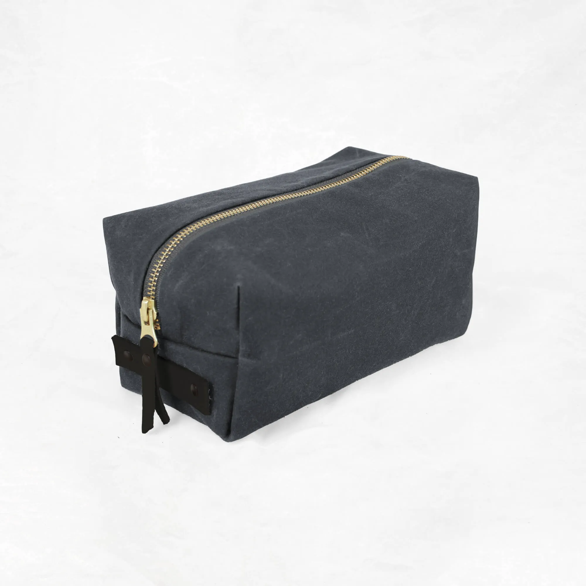 12 oz Gray Waxed Canvas