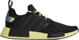 Adidas NMD_R1 'Black Pulse Yellow' sneakers, black