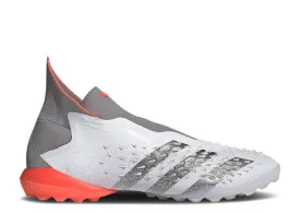 Adidas PREDATOR FREAK  TF 'DEMONSKIN - WHITE SOLAR RED' sneakers, white