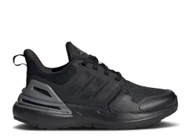 Adidas RAPIDASPORT BOUNCE J 'BLACK IRON METALLIC' sneakers, black