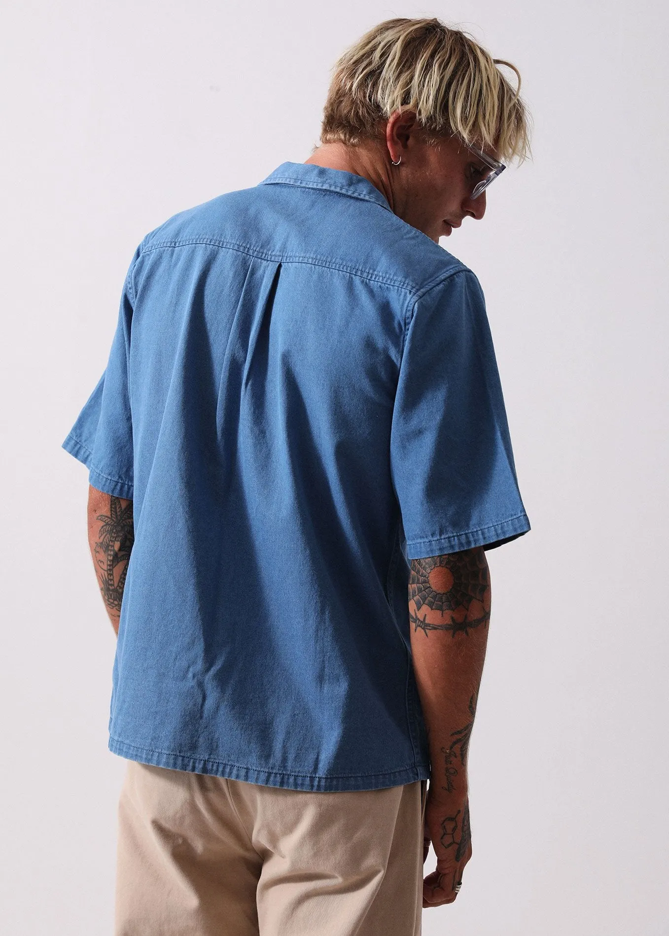Afends Mens Happy Daze - Short Sleeve Shirt