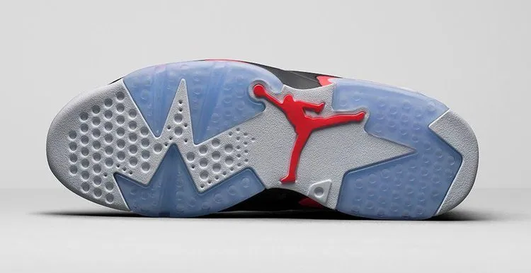 Air Jordan 6 Low White Infrared sneakers, white