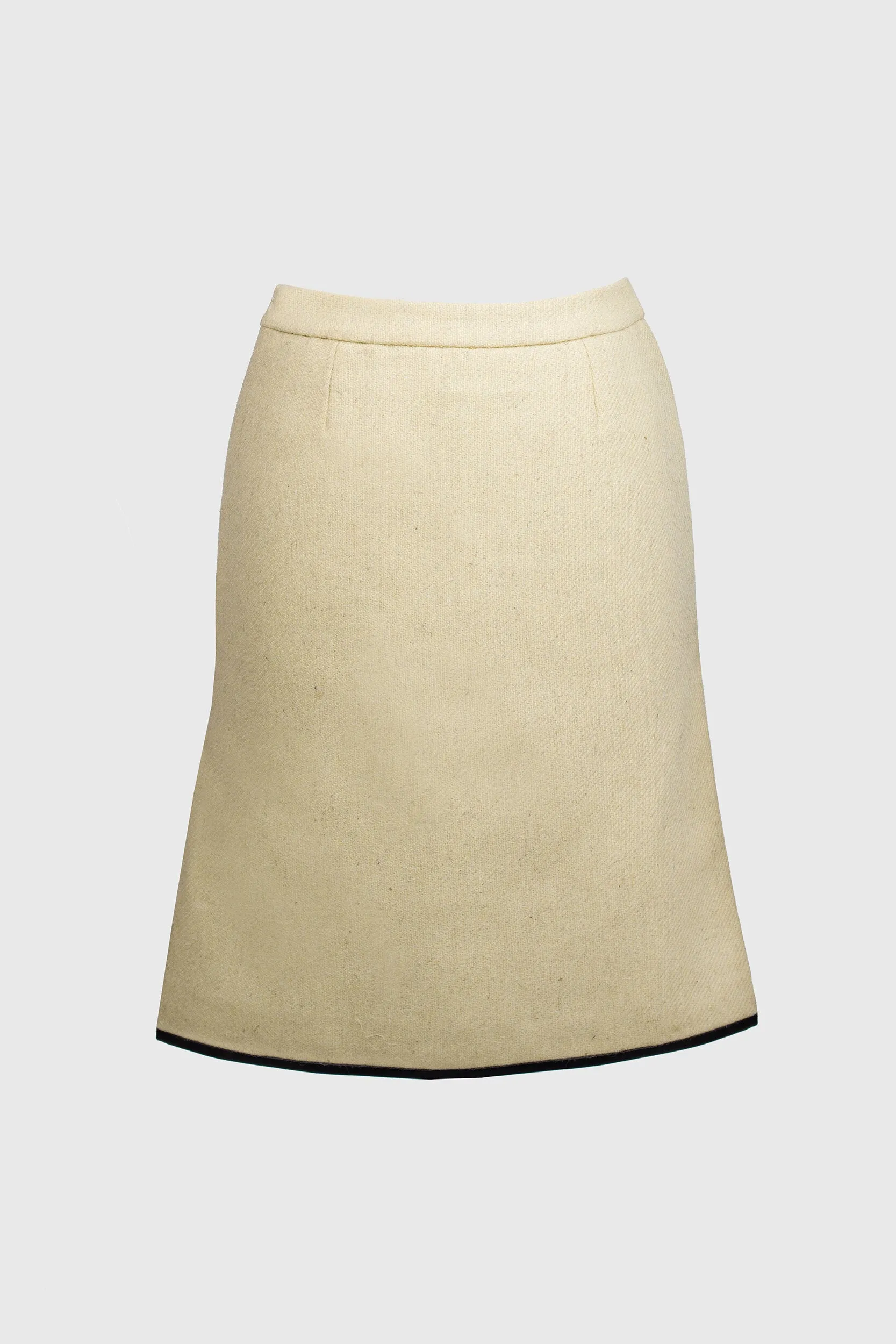 Bitten Skirt - Butter White