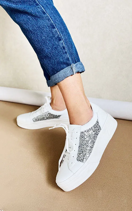 Bos & Co. Lona, white/silver