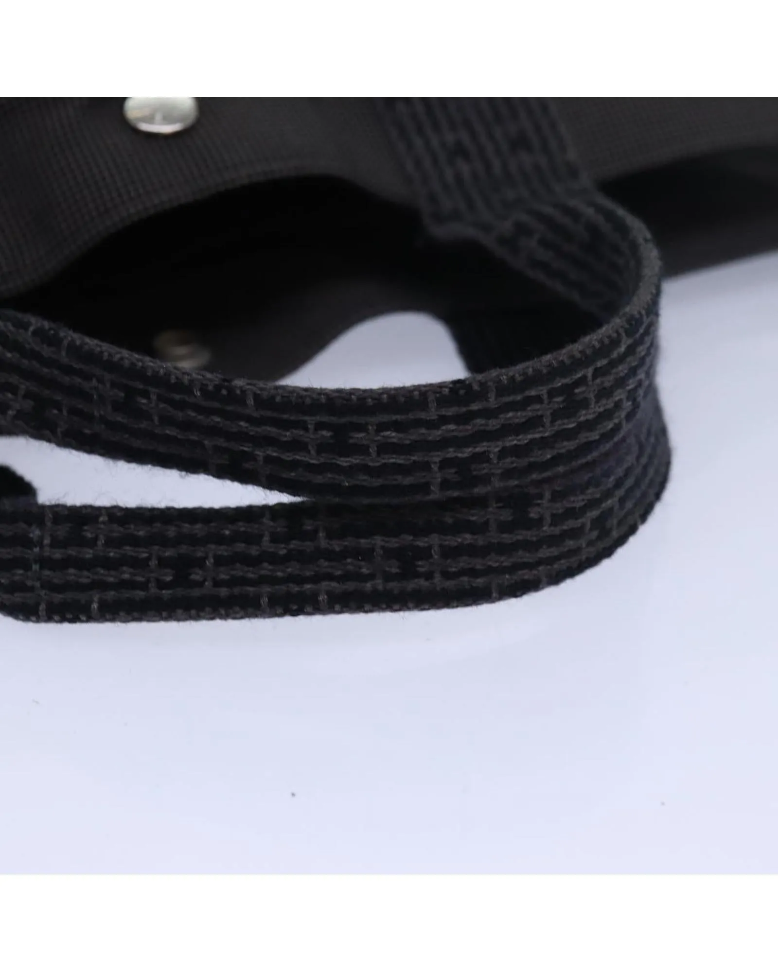 Canvas Hand Bag with Handles and Pocket Detailing