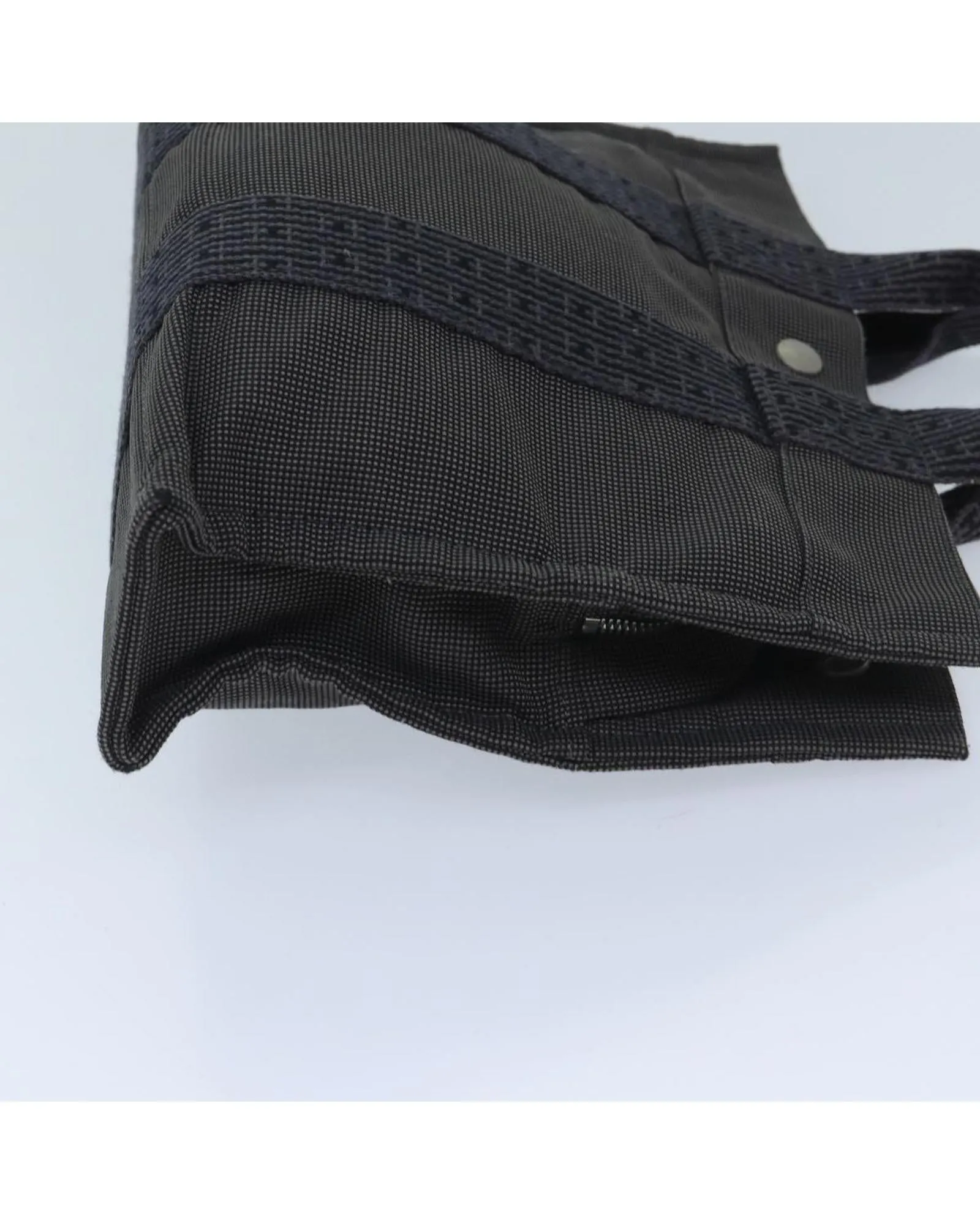 Canvas Tote Bag with Padlock Accessory