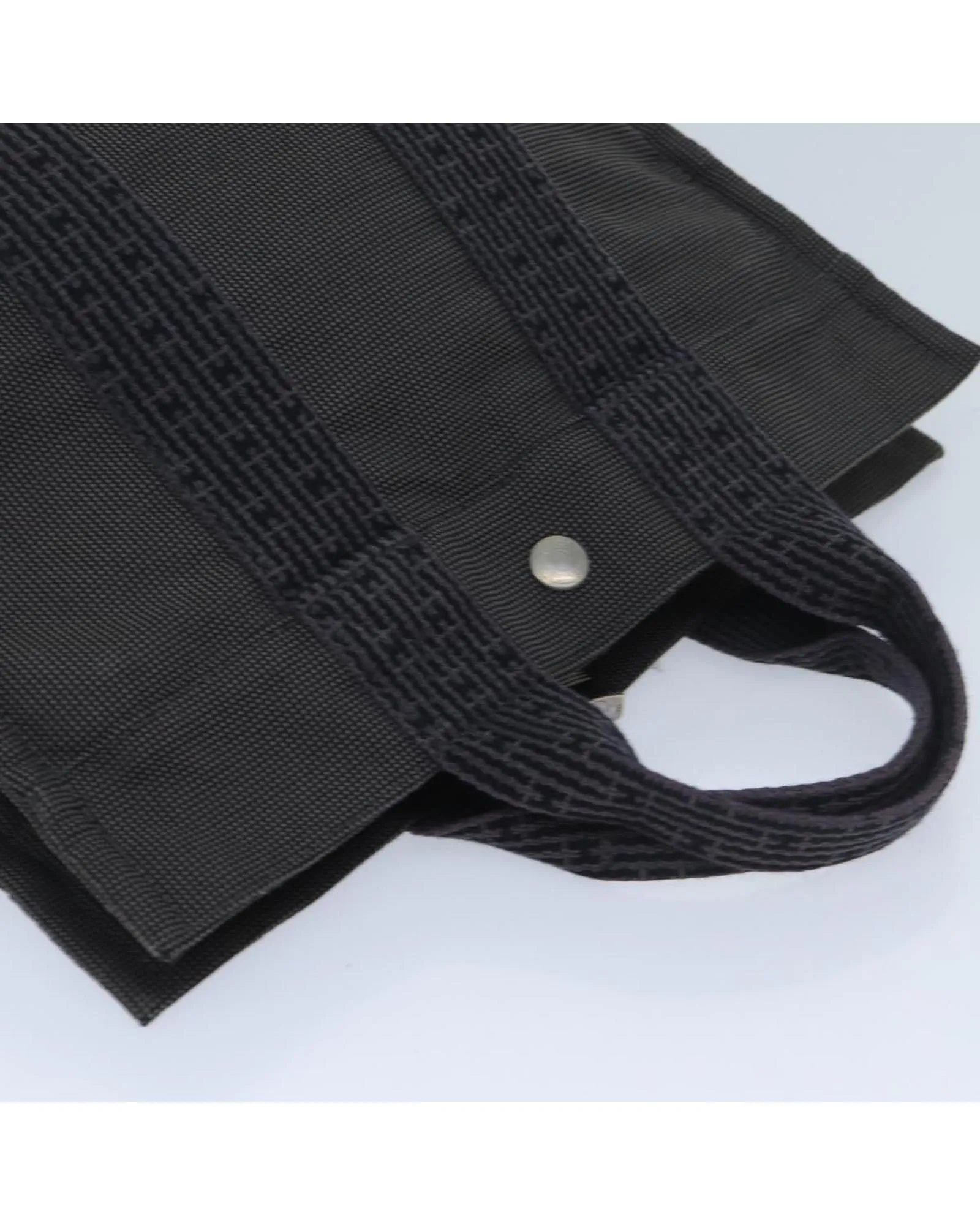 Canvas Tote Bag with Padlock Accessory