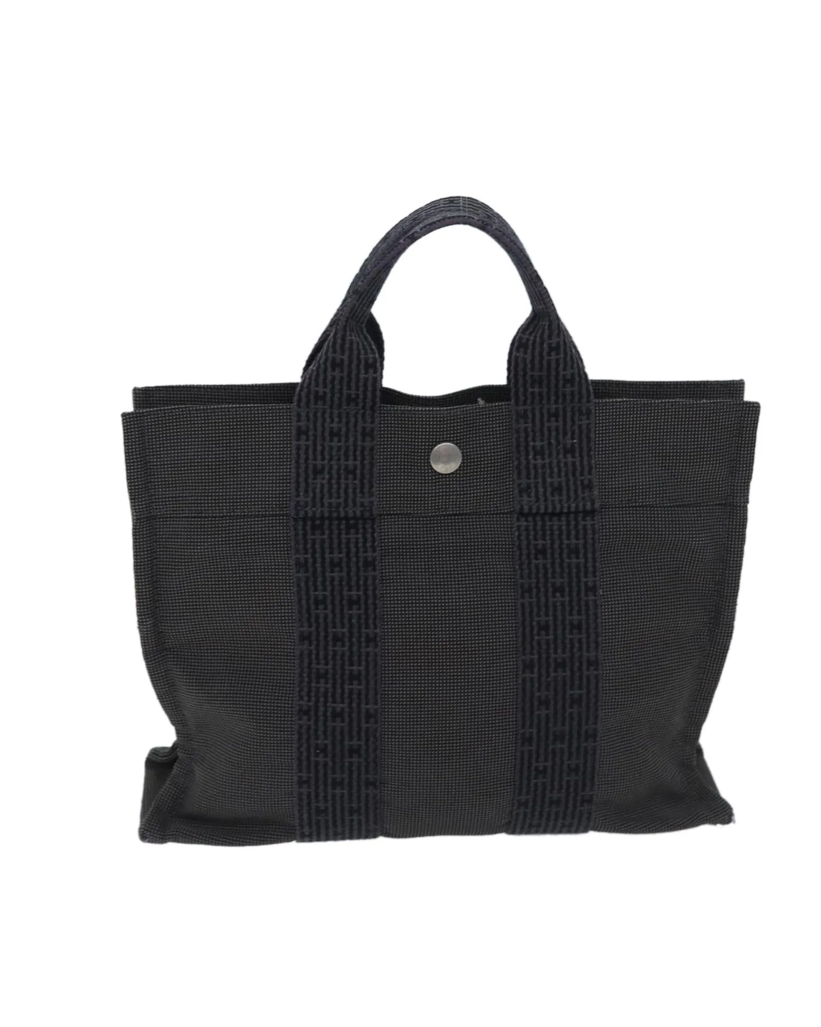 Canvas Tote Bag with Padlock Accessory