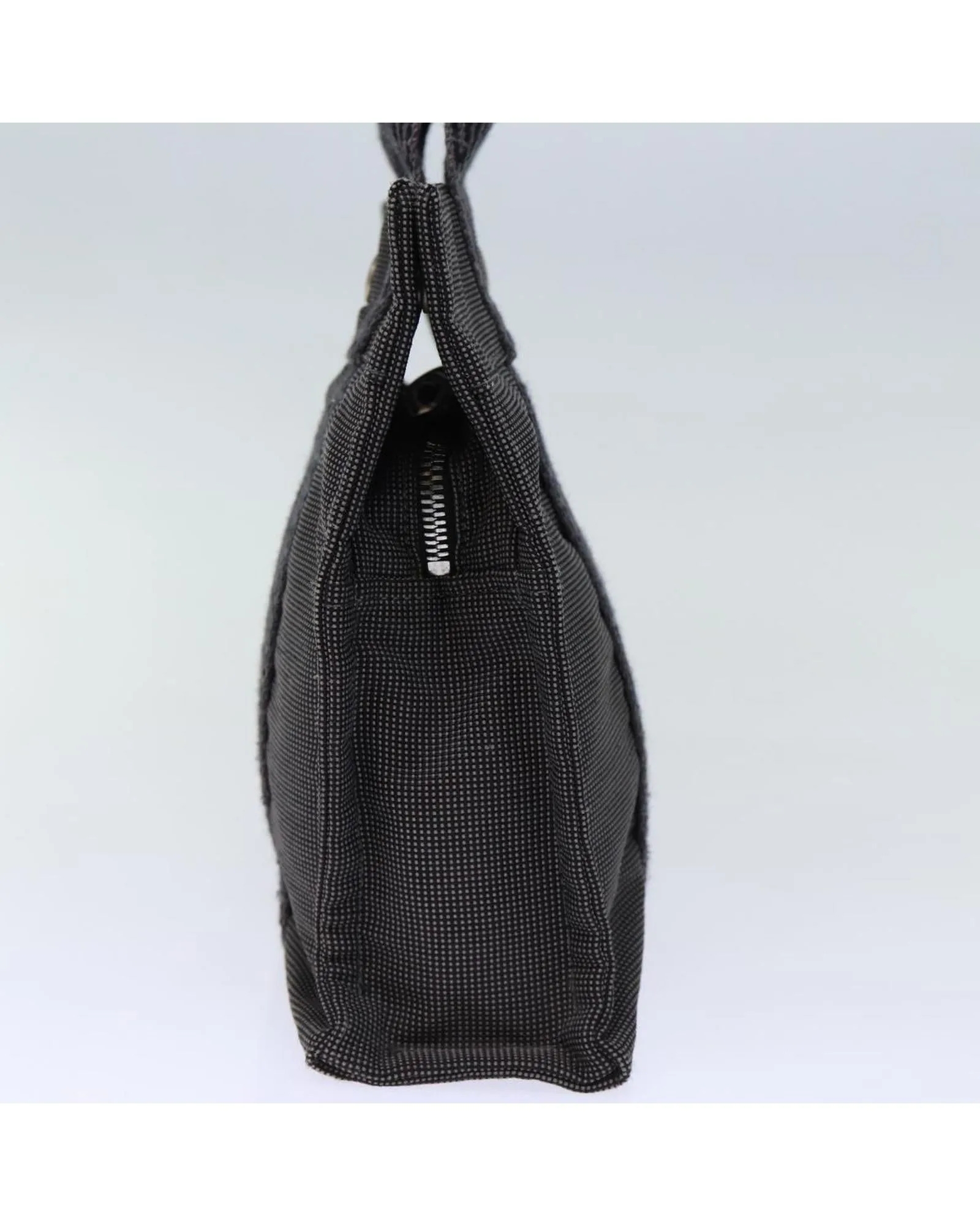 Canvas Tote Bag with Padlock and Minor Flaws