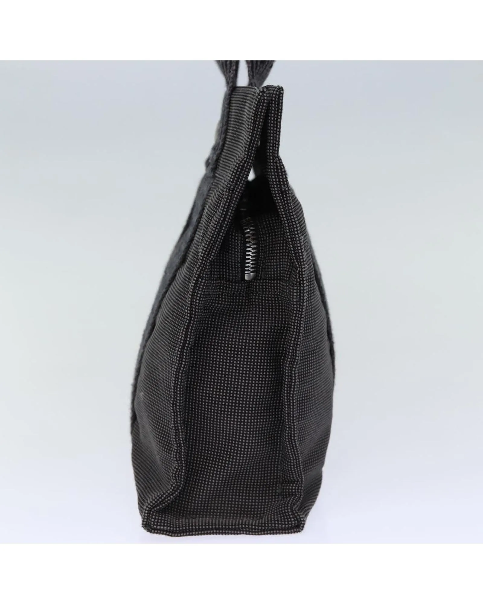 Canvas Tote Bag with Padlock and Minor Flaws