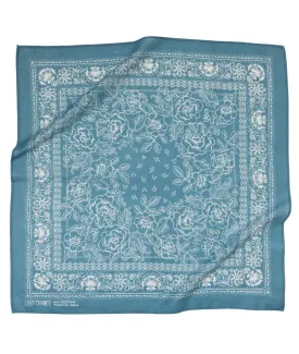 Cotton Rosey Bandana- Faded Blue