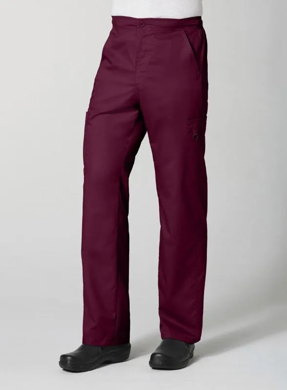 EON Mens Half Elastic, 8 Pocket Cargo Scrub Pant