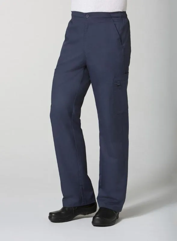 EON Mens Half Elastic, 8 Pocket Cargo Scrub Pant