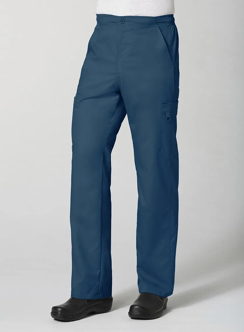 EON Mens Half Elastic, 8 Pocket Cargo Scrub Pant