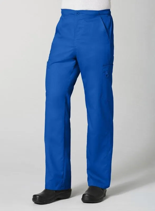 EON Mens Half Elastic, 8 Pocket Cargo Scrub Pant