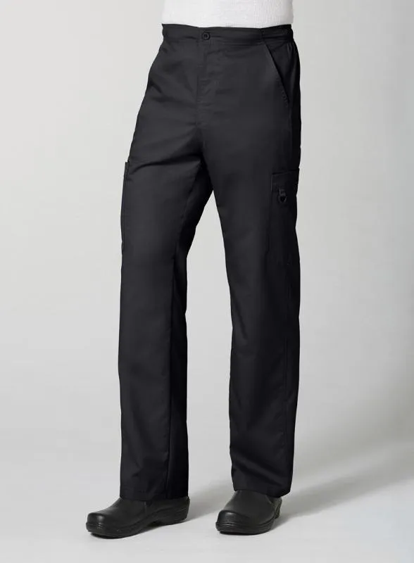 EON Mens Half Elastic, 8 Pocket Cargo Scrub Pant