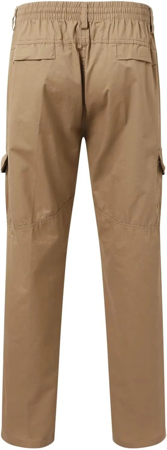 Fxbar Men's Cargo Pants Loose Fit Straight Leg Work Pants with Multi-Pockets for Daily Wear Casual Outdoor
