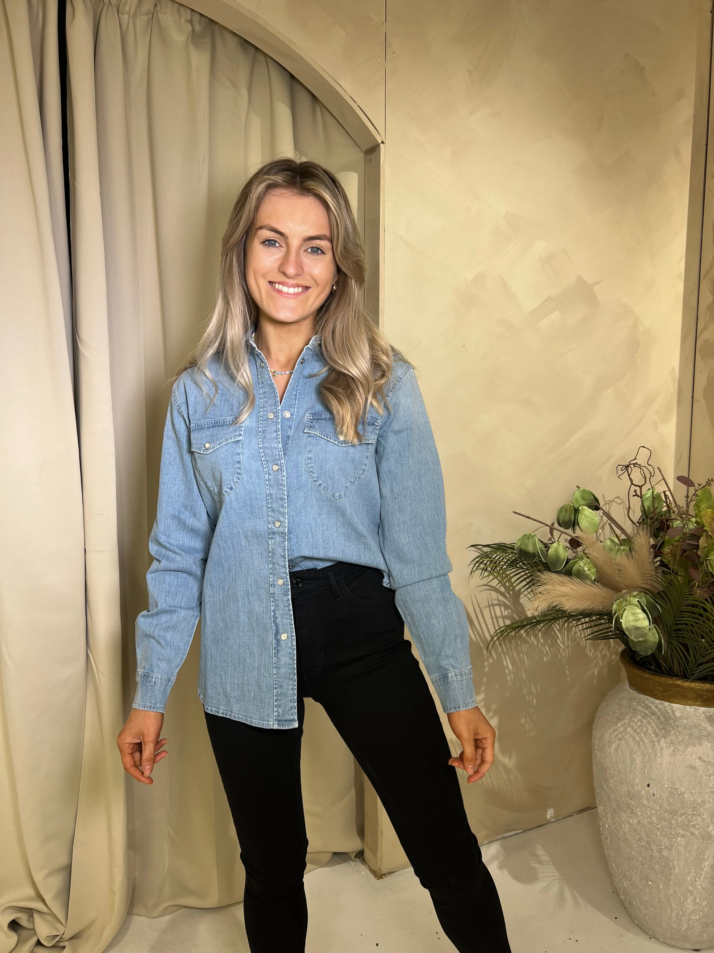 Guess Waima Shirt - Light Denim