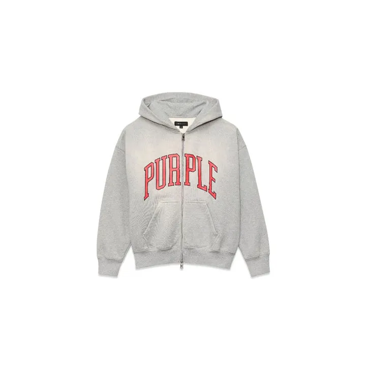 Hwt Fleece Zip Hoody (Grey) - P460HCMC124GRY