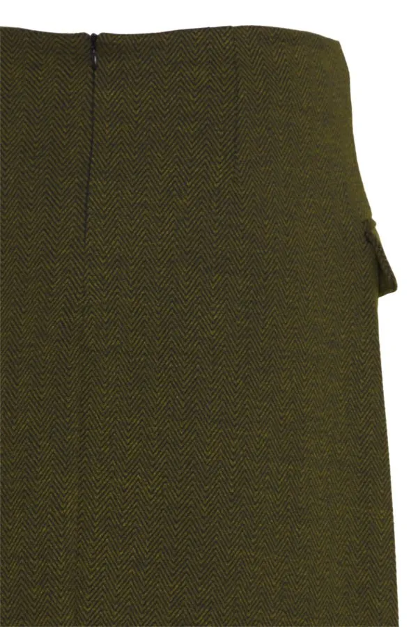 ICHI - IHKATE JACQUARD SKIRT - 20121603