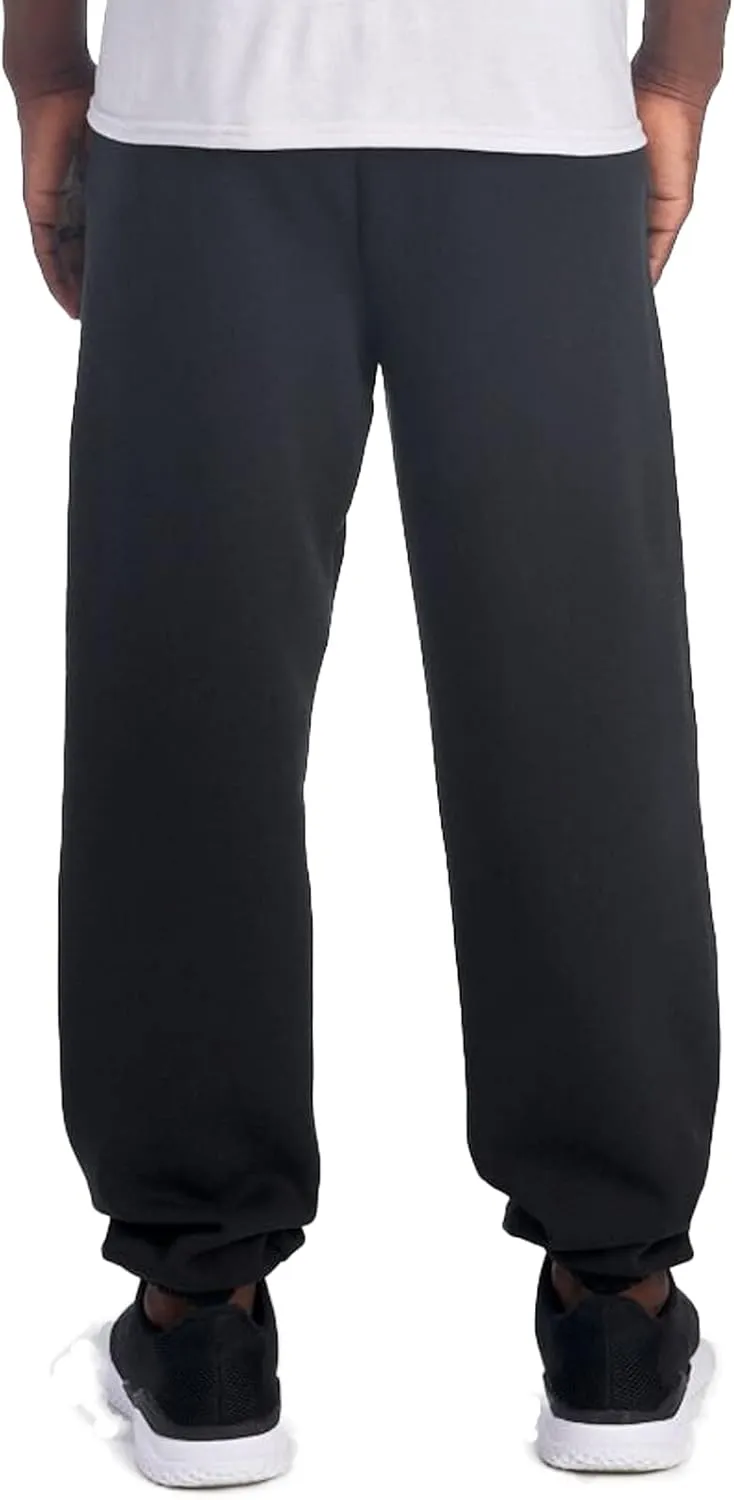 Jerzees Men's NuBlend Fleece Elastic Bottom Sweatpants, Relaxed Fit, Cotton Blend, Sizes S-3X