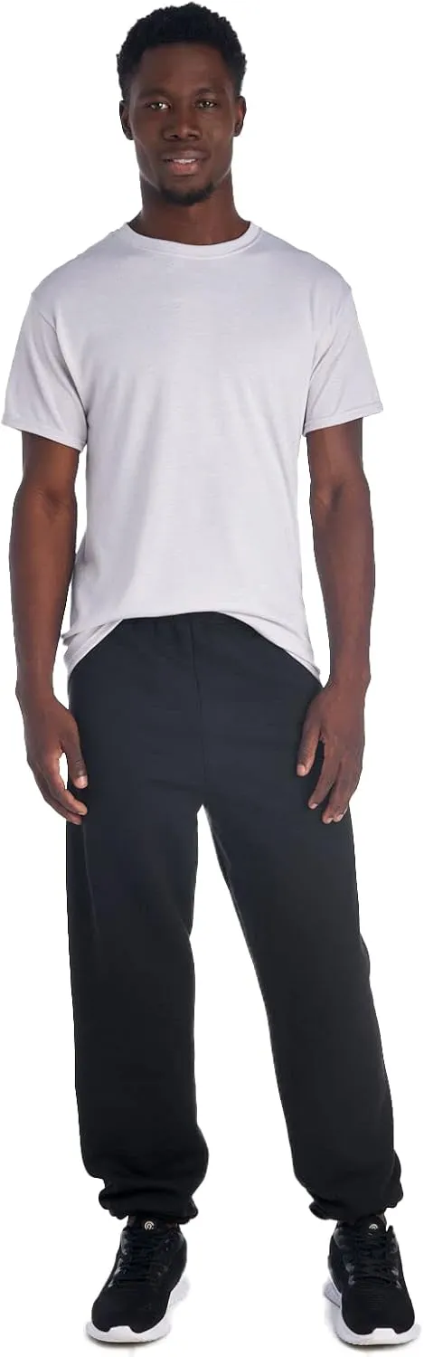 Jerzees Men's NuBlend Fleece Elastic Bottom Sweatpants, Relaxed Fit, Cotton Blend, Sizes S-3X