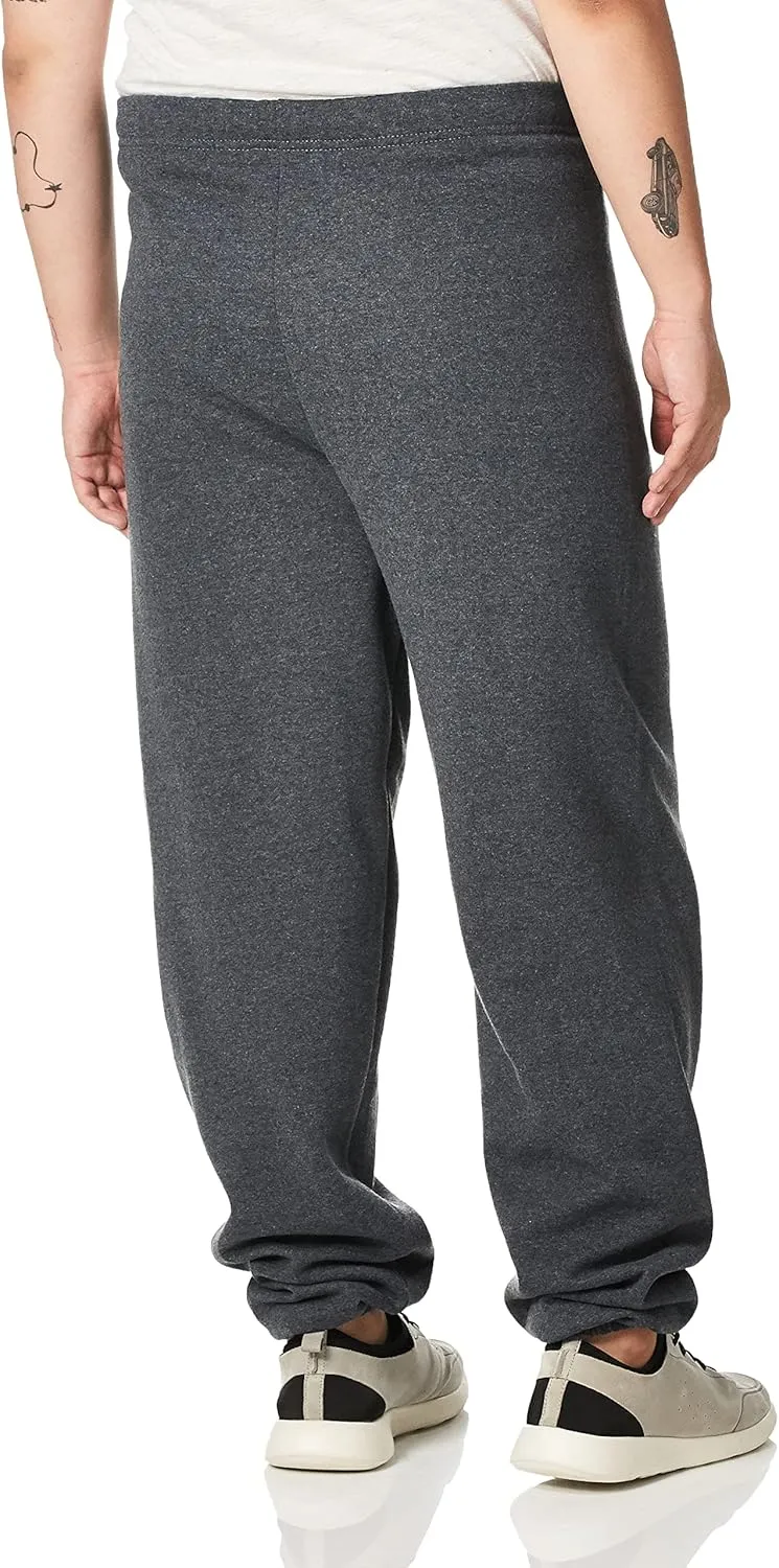 Jerzees Men's NuBlend Fleece Elastic Bottom Sweatpants, Relaxed Fit, Cotton Blend, Sizes S-3X