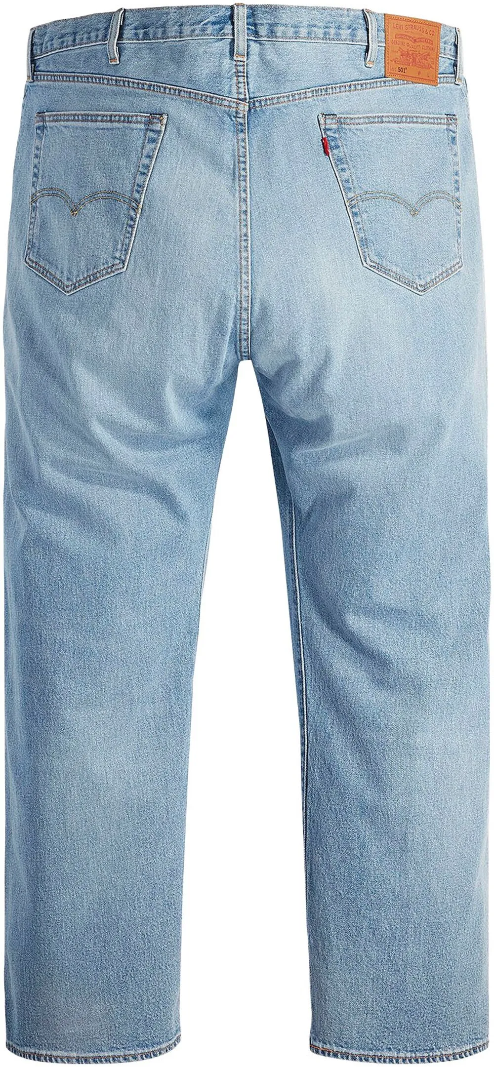 Levis Big & Tall 501 Regular Jeans, Light Blue