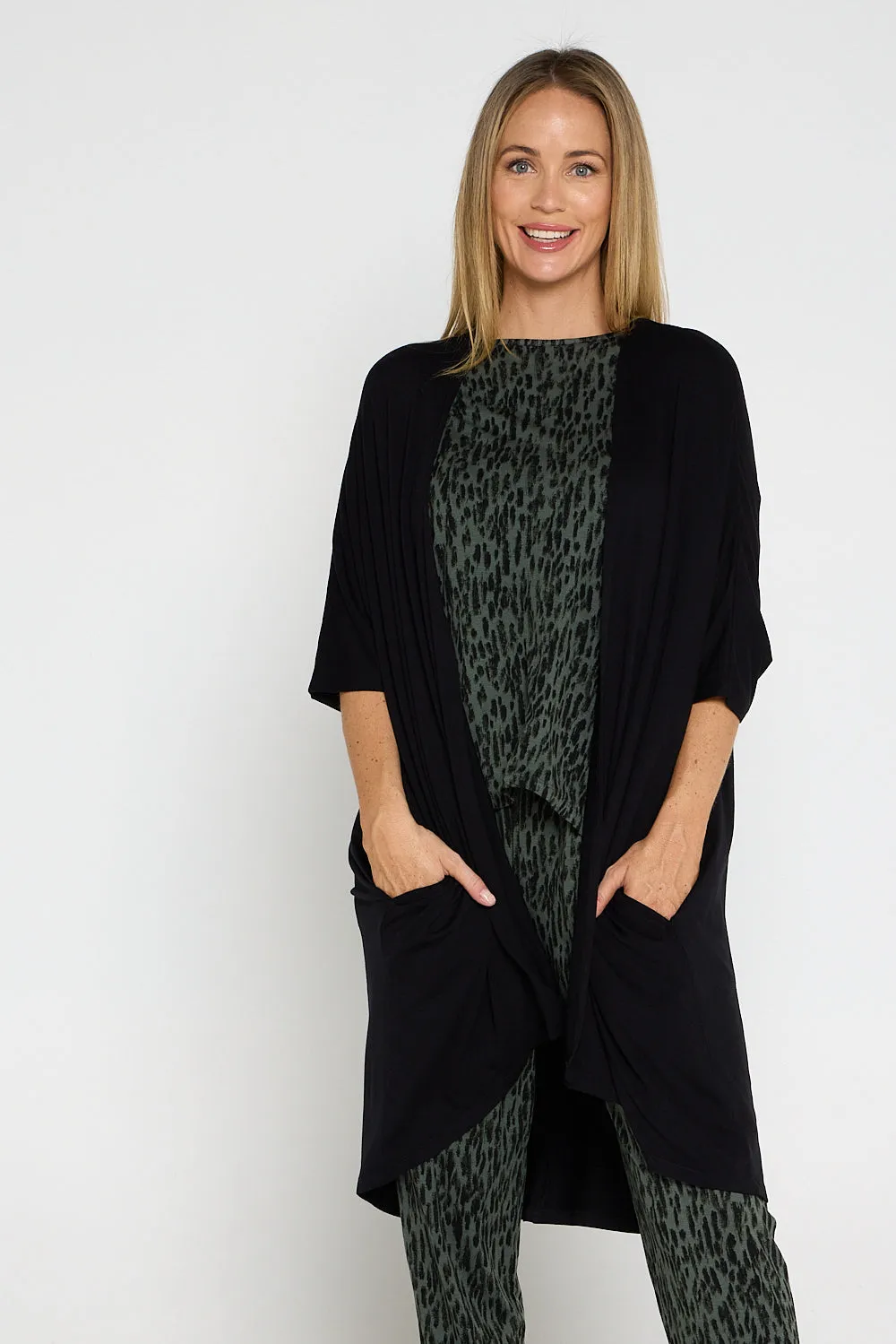 Magnolia Cardigan - Black