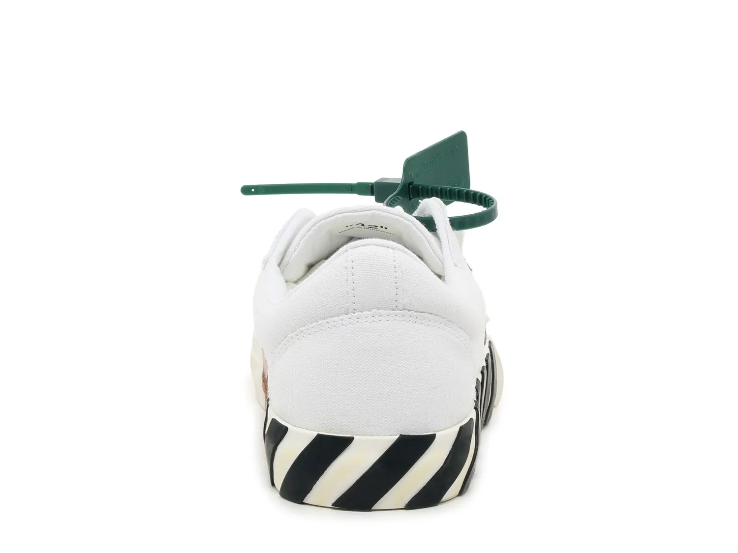 Men's sneakers Off-White Low Vulcanized, white / blue / black