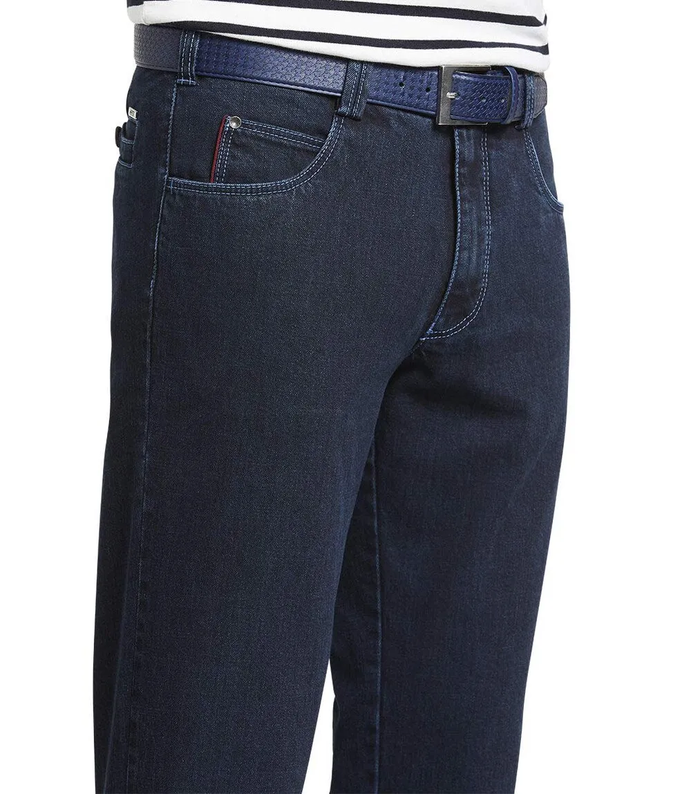 Meyer Hosen Diego Regular Jeans, Night Blue