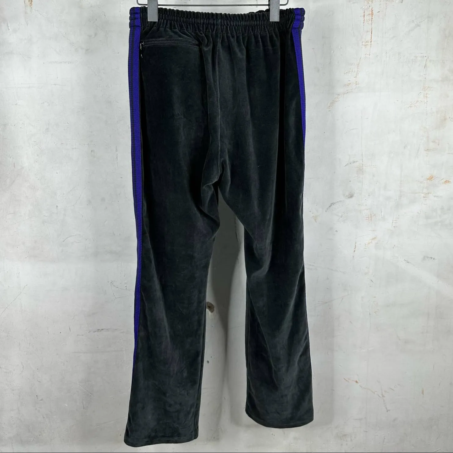Needles Black Velour Pants