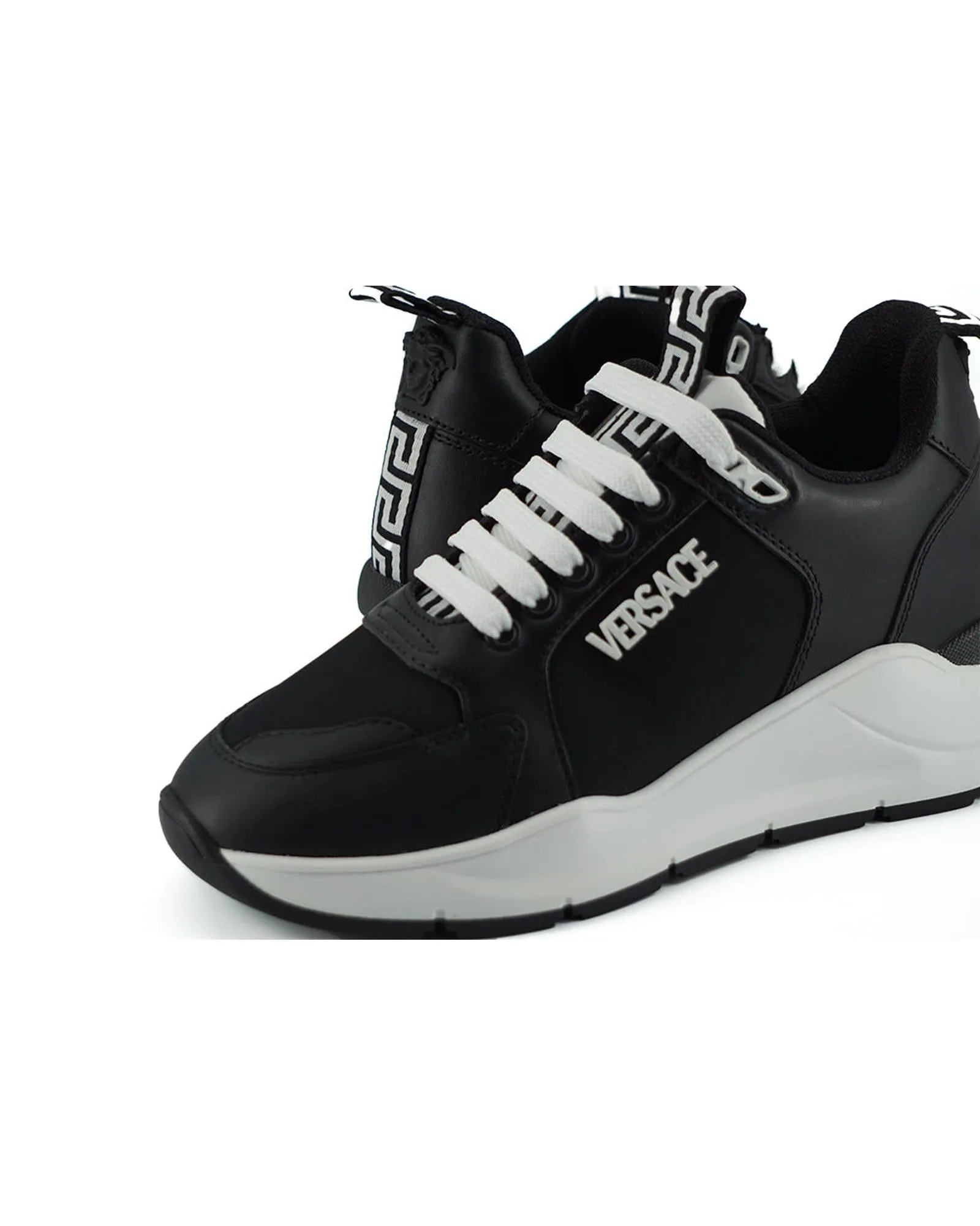Versace Chain Reaction Sneakers Black