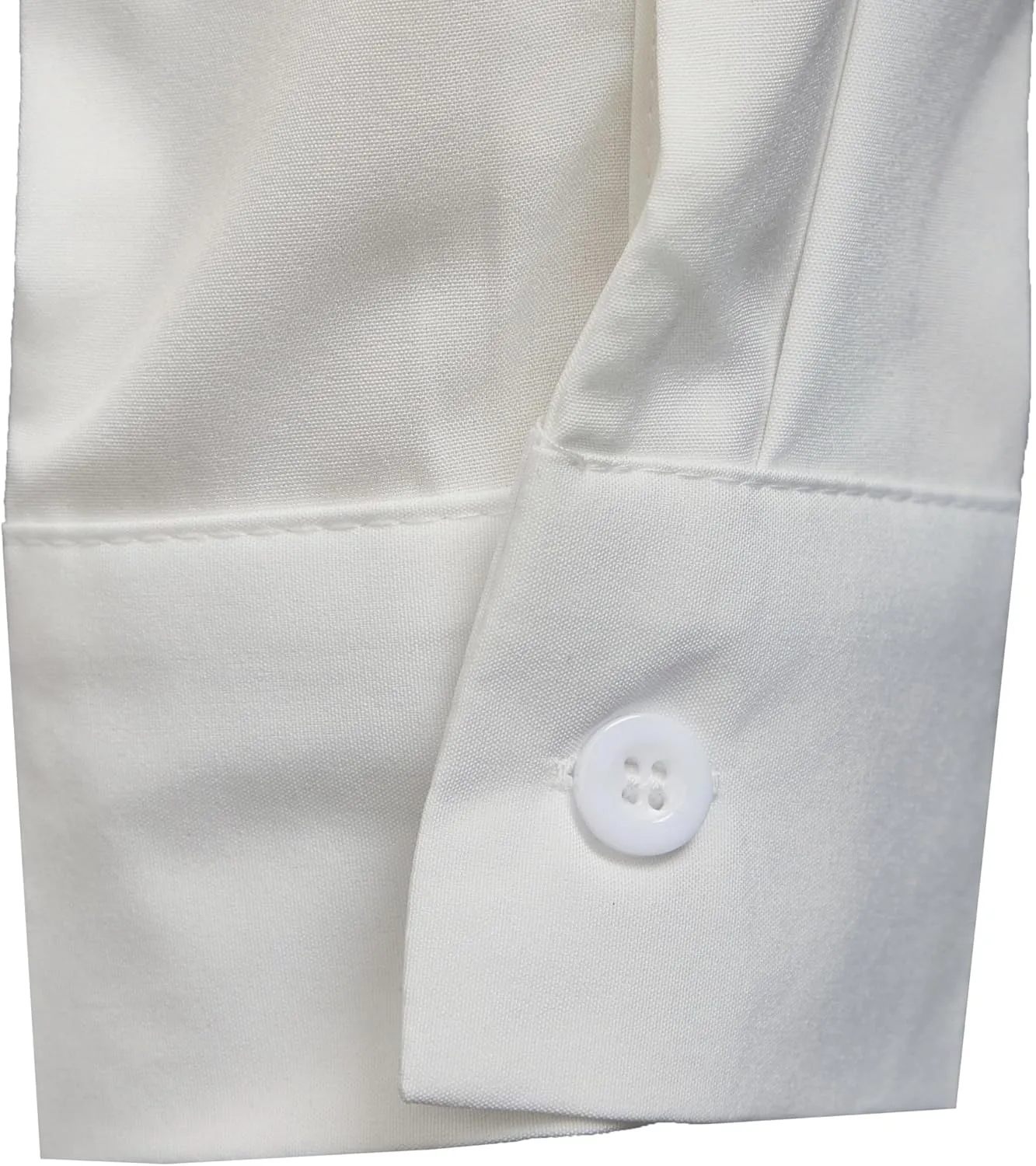 Women's Long Sleeve Chiffon Work Tops Bowtie Blouses Button Down Shirts White OL Shirts