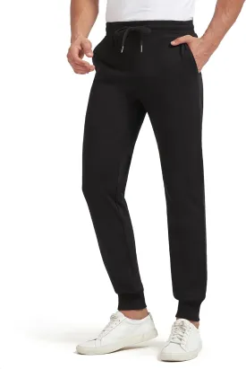 Zylioo Extra Long Sweatpants for Men Tall,Mens Black Sweatpants Long 34 Inch Inseam,Mens Joggers Tall Size